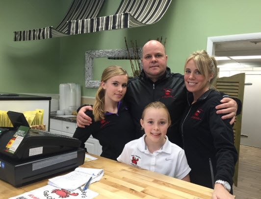 Jason & Bridget Lottier owners Huntingdon Valley Capt'n Chuckys